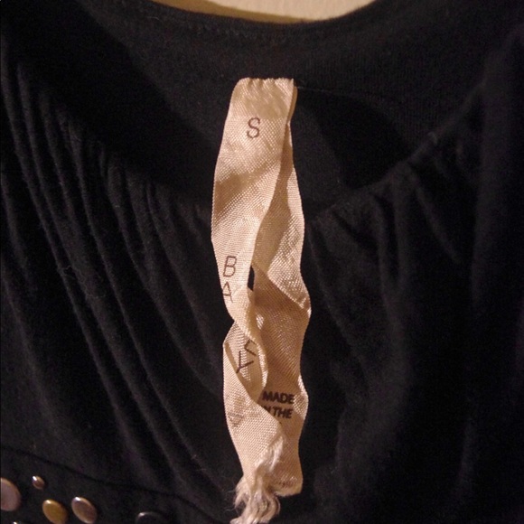 BAILEY 44 Black Embellished Tank - Picture 3 of 3